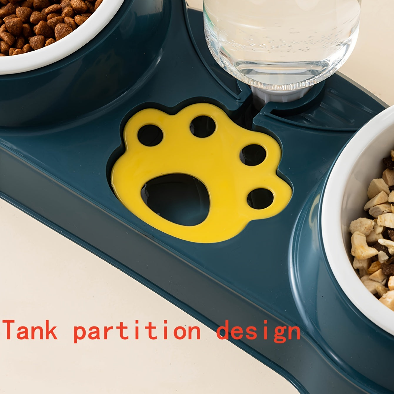 Double Pet Bowl – Non-Slip Food & Water Feeder