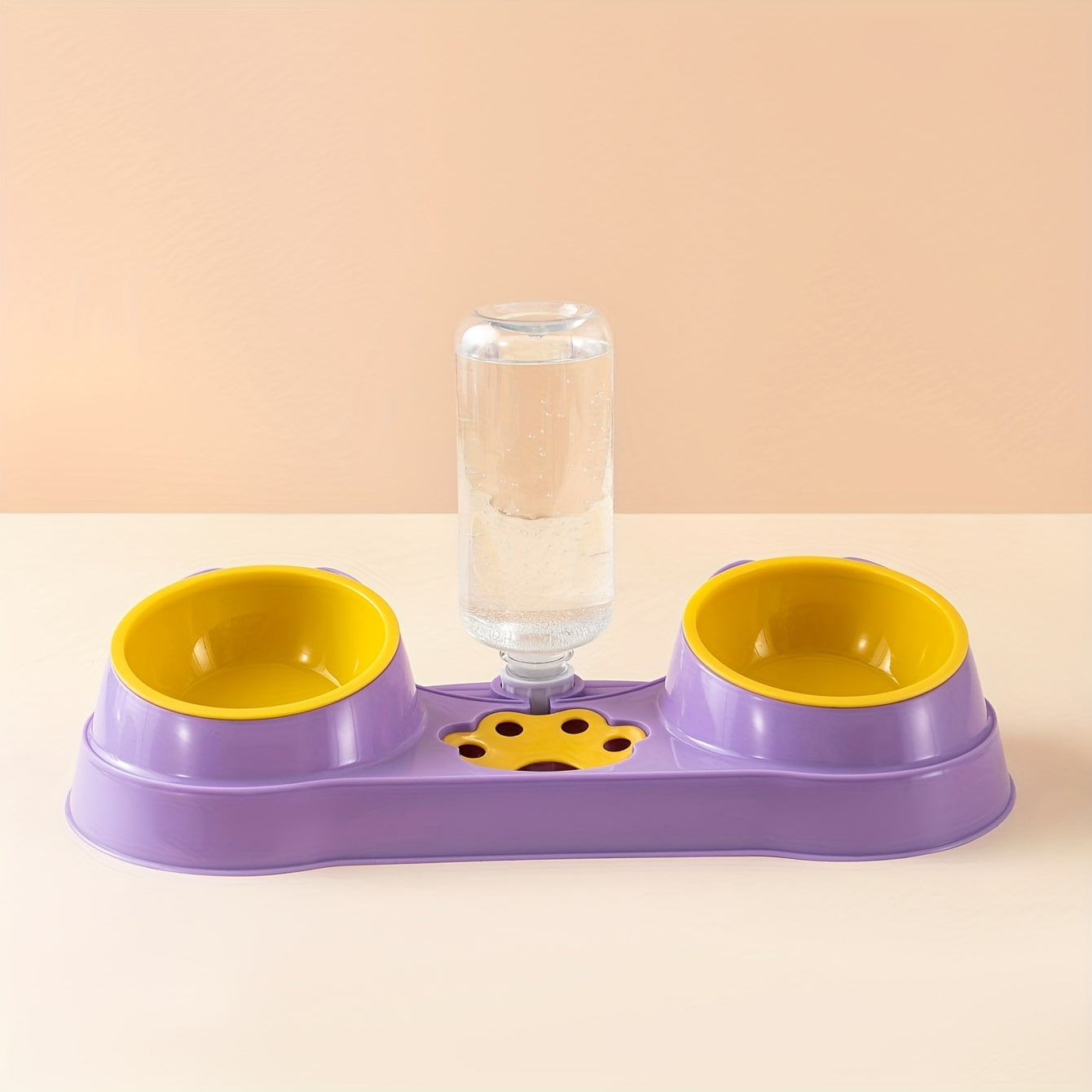 Double Pet Bowl – Non-Slip Food & Water Feeder