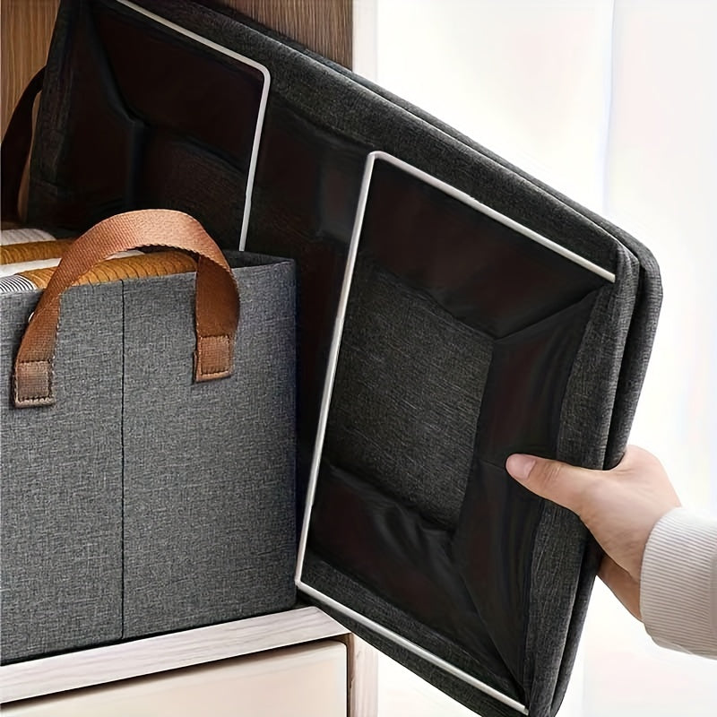 Foldable Fabric Storage Box – Minimalist Home Organizer