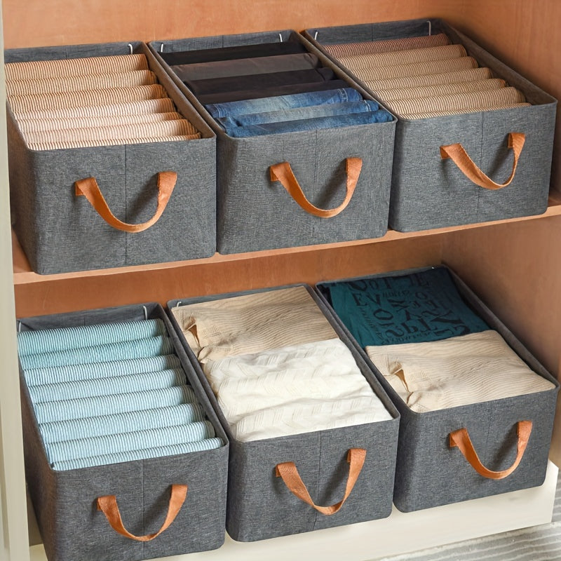 Foldable Fabric Storage Box – Minimalist Home Organizer