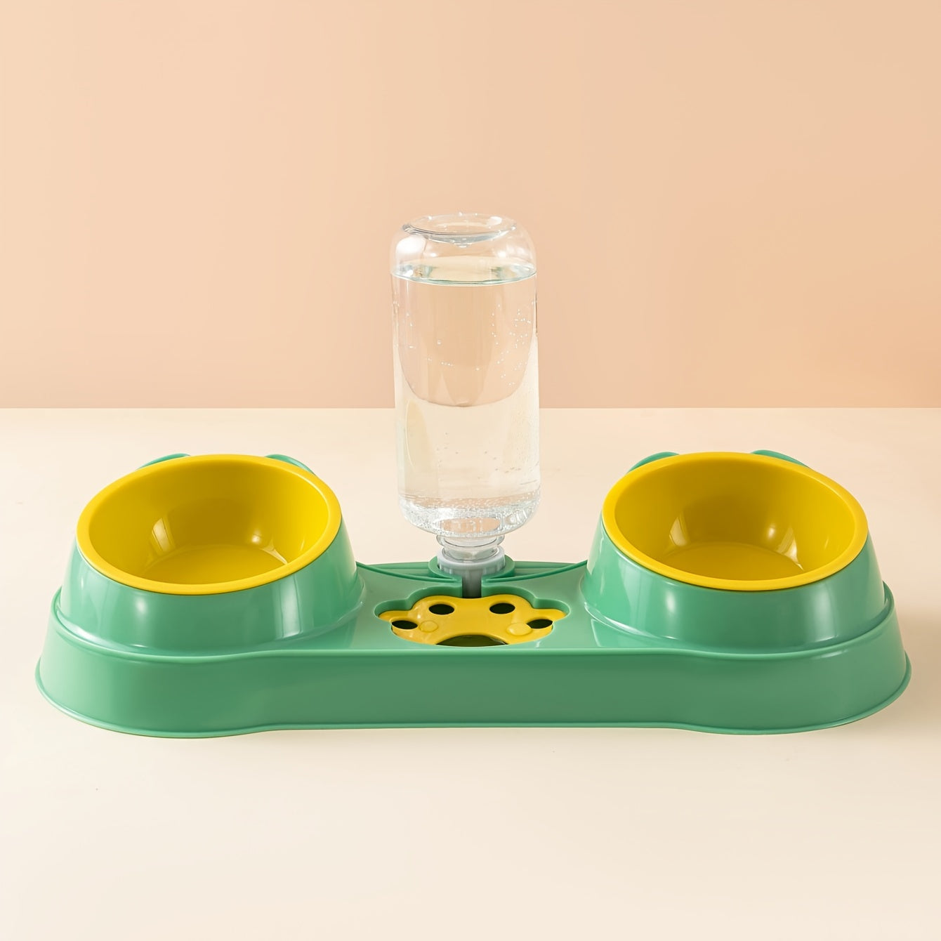 Double Pet Bowl – Non-Slip Food & Water Feeder