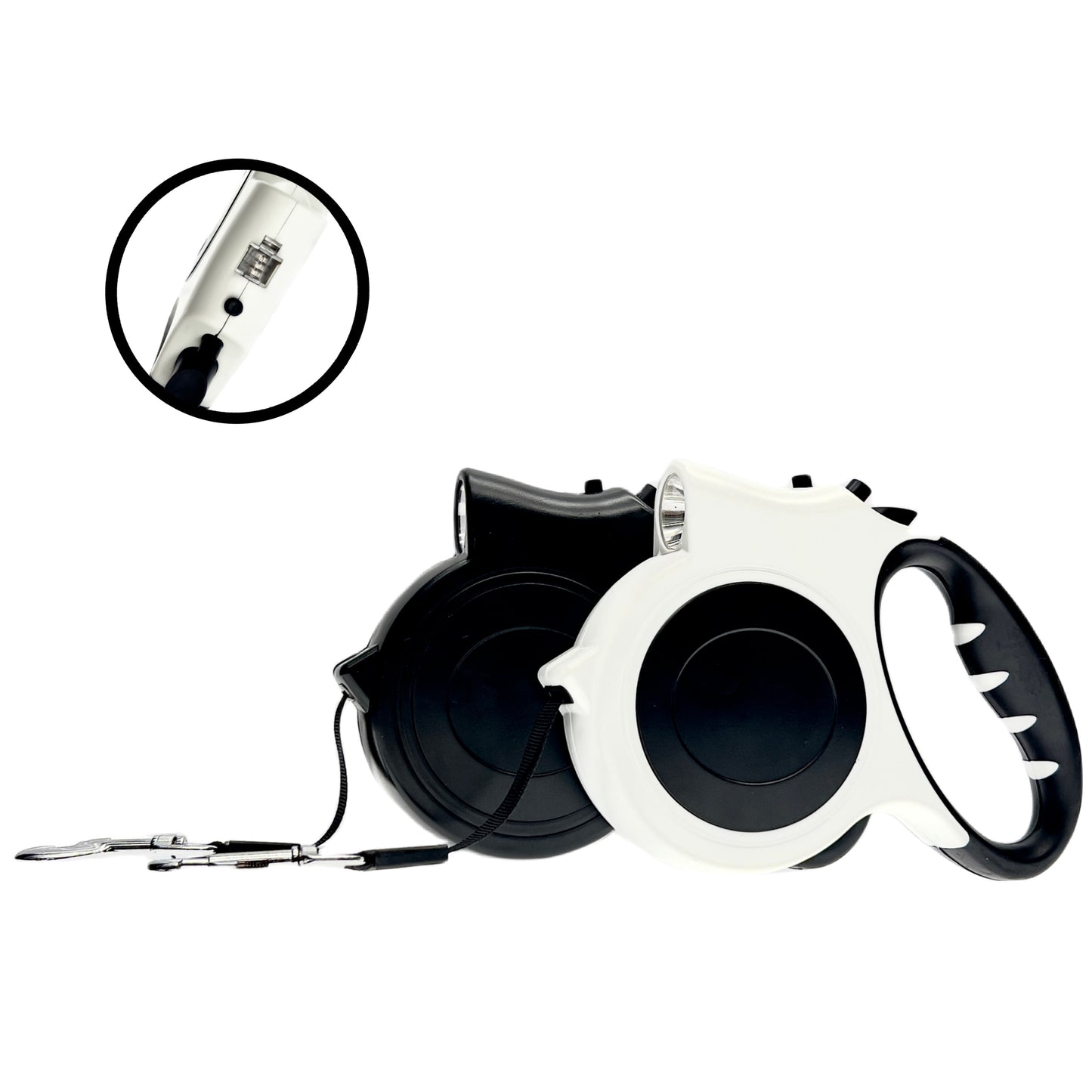 Smart LED Retractable Dog Leash