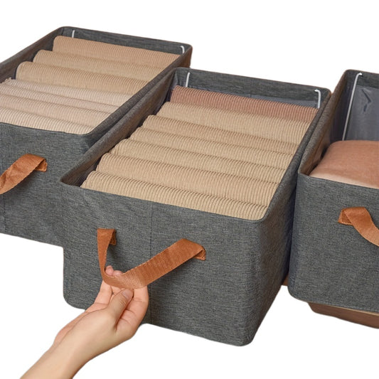 Foldable Fabric Storage Box – Minimalist Home Organizer