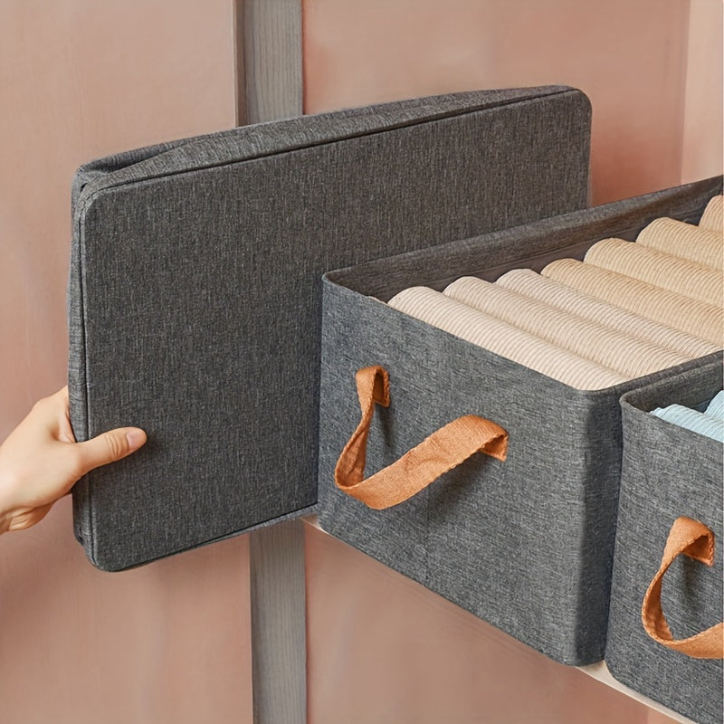 Foldable Fabric Storage Box – Minimalist Home Organizer